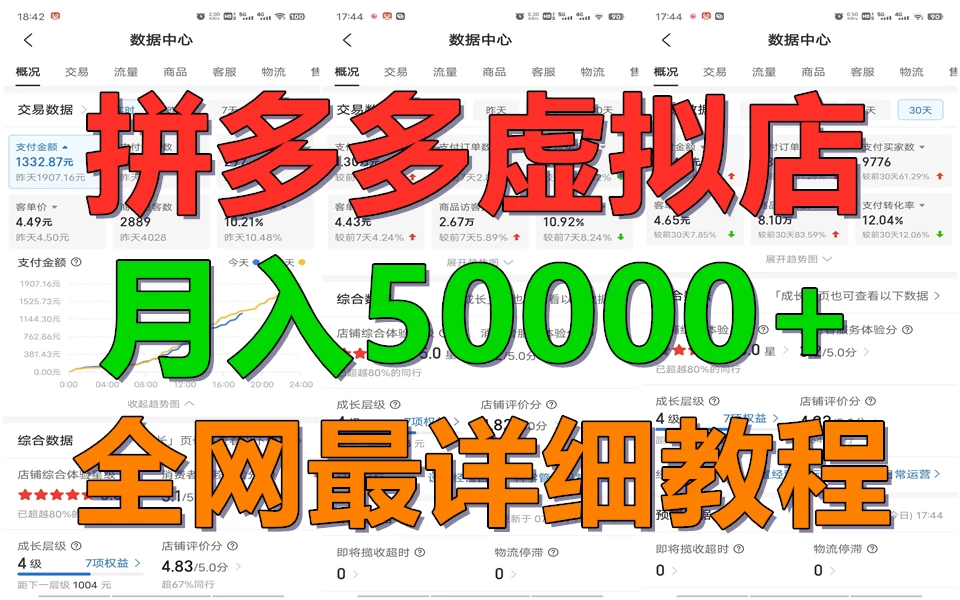 拼多多虚拟电商月入50000+你干你也行，暴利稳定长久，副业首选-星云科技 adyun.org