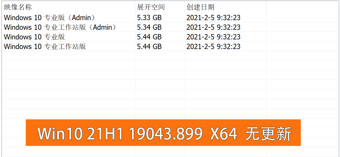 图片[2]-不忘初心 Windows 10 version 20H2 纯净精简版-星云科技 adyun.org