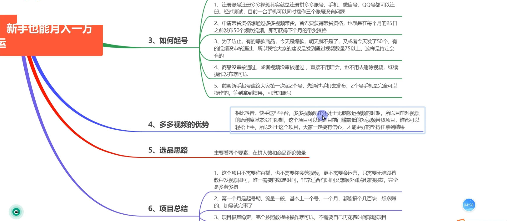 多多视频新玩法揭秘，一天 200 多，新手小白也能快速上手的操作