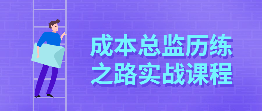 成本总监历练之路实战课程-星云科技 adyun.org