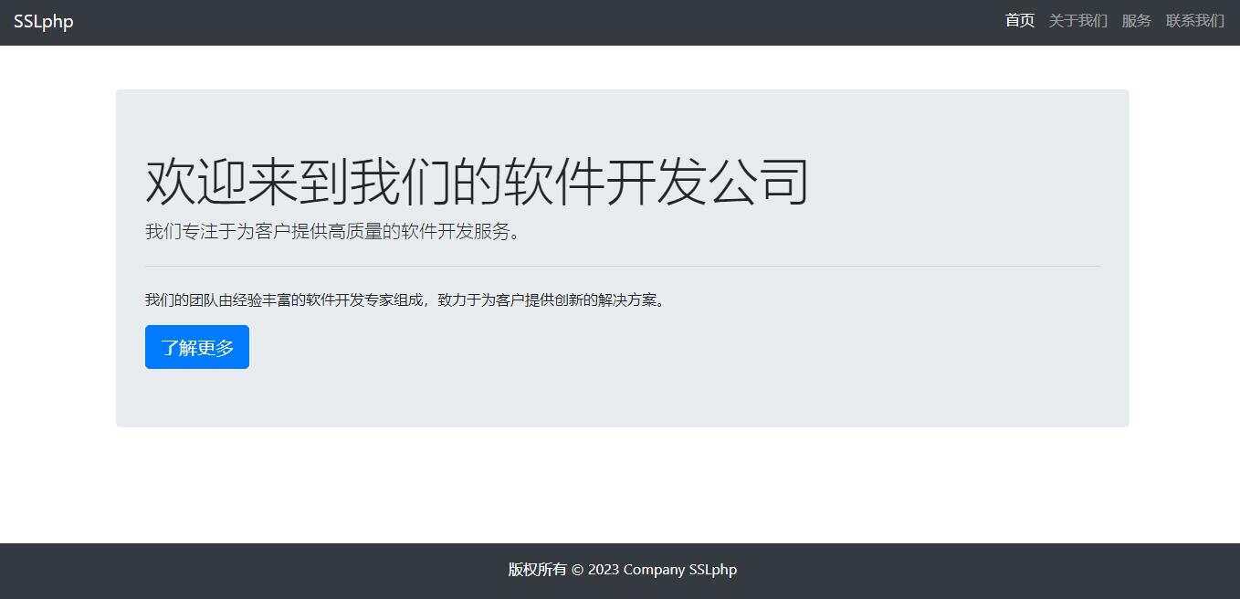 软件开发介绍页源码多用途-星云科技 adyun.org