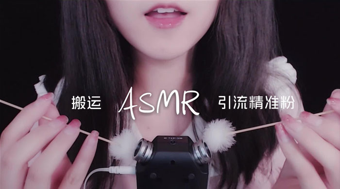 靠搬运 ASMR 视频，引流精准粉，私域单日变现 500+-星云科技 adyun.org