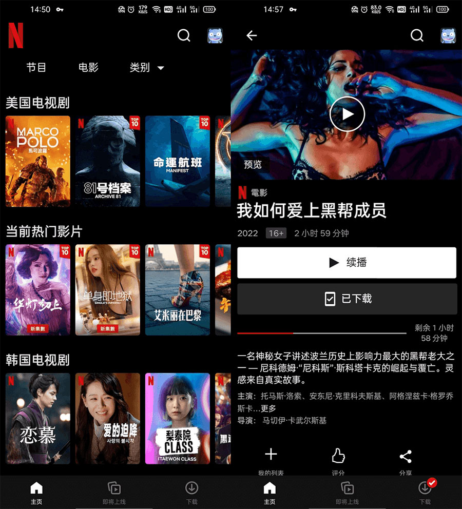 安卓 Netflix v8.20.0 正式版 /  v8.13.0 解锁订阅版-星云科技 adyun.org