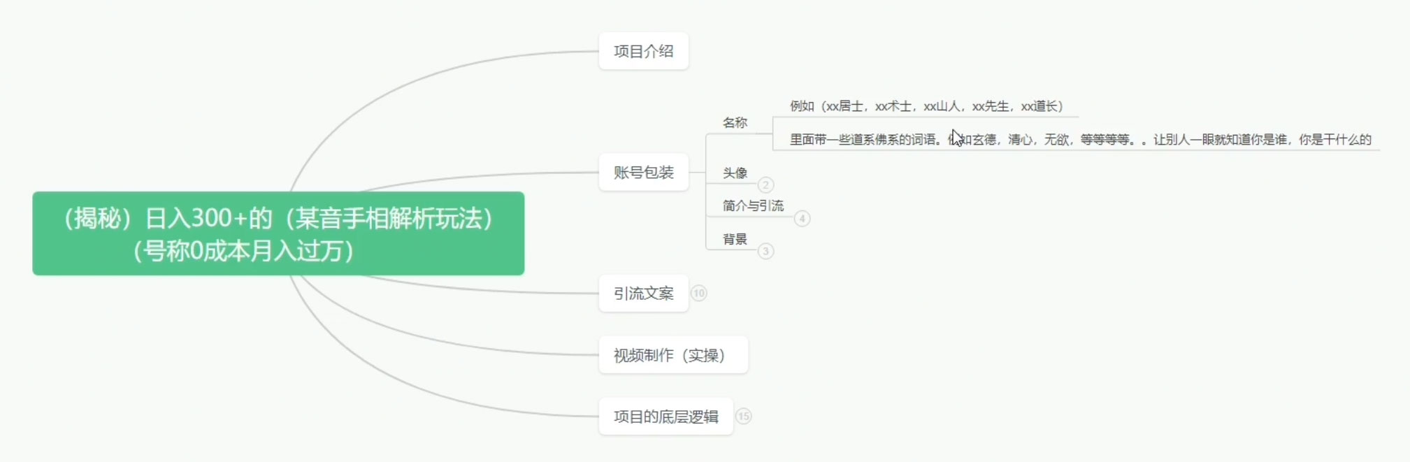 图片[2]-抖音手相解析玩法，聊聊天日入 300+，号称 0 成本月入过万-星云科技 adyun.org