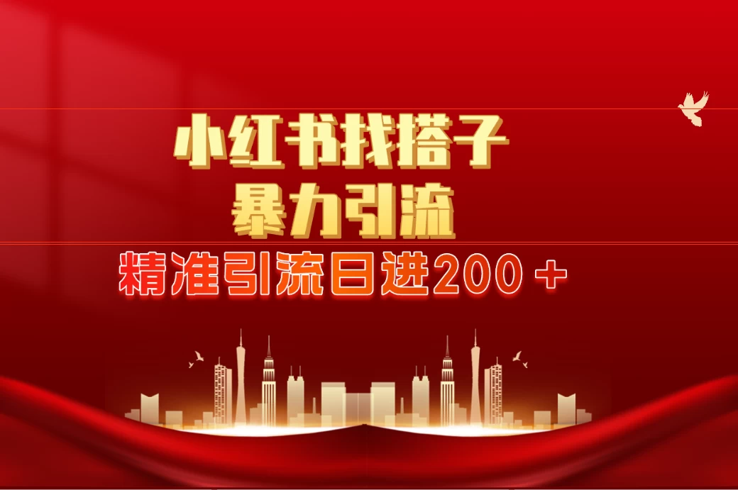 2024最新小红署引流思路，日进300＋，暴力引流+锁粉-星云科技 adyun.org