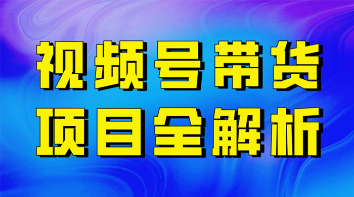 最近爆火的视频号卖俄品商品，项目详细拆解，收益高好操作！-星云科技 adyun.org