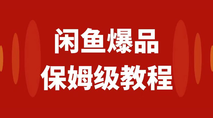 闲鱼爆品数码产品无货源实操，矩阵话运营，保姆级实操教程，日入1000+-星云科技 adyun.org