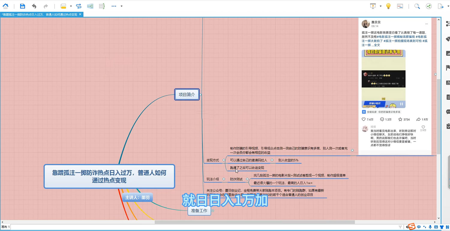 普通人如何通过蹭热点日入过万，以最近很火的孤注一掷缅北反诈为例