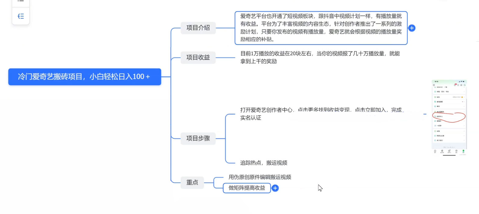 冷门爱奇艺搬砖项目，小白轻松日入100＋