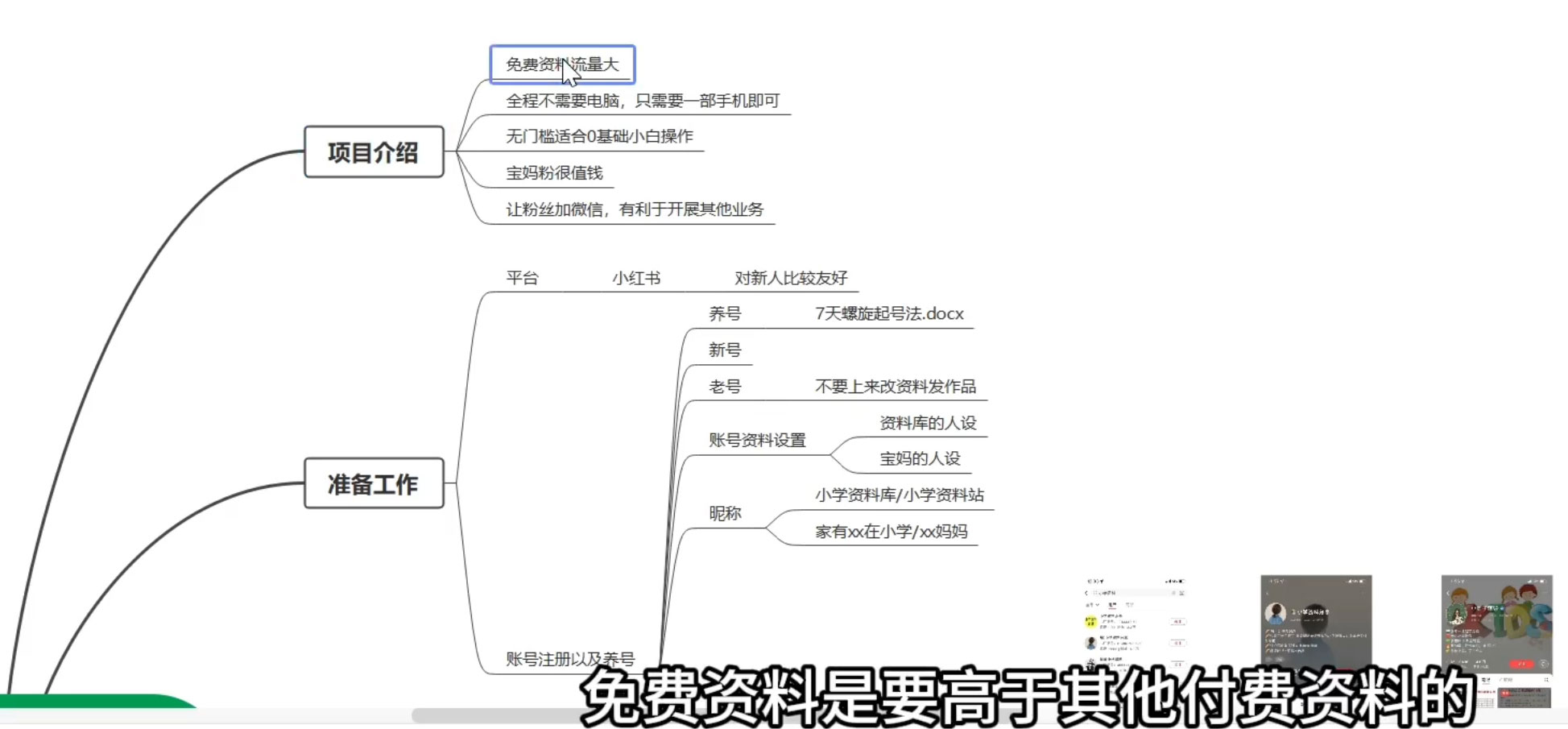 小红书流量掘金，利用免费资料暴力引流宝妈粉，私域高利润转化